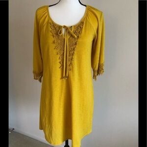 NAÏF Boho Babydoll Dress Tunic PM